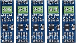 TTL to RS-485 Module Max485 Chip RS-485 Module 5Pcs RS-485 Converter Module for Electrical for Raspberry Pi