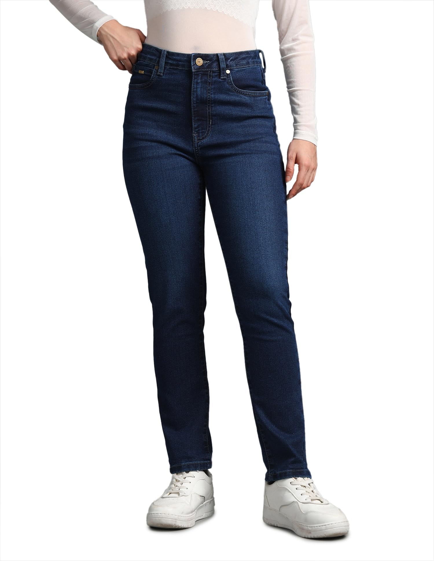 Women's Slim Fit Jeans| Solid | High Rise | Stretchable | Jeans for Woman-image-20