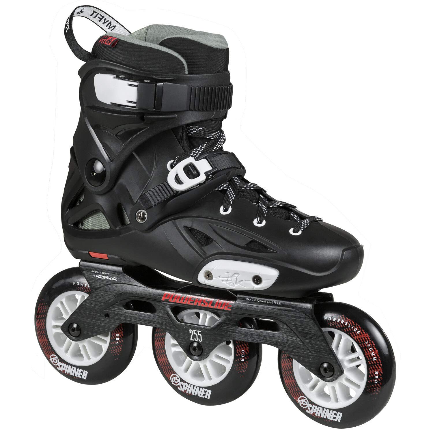 Powerslide Imperial 110 Inline Skate 2019 Black Crimson