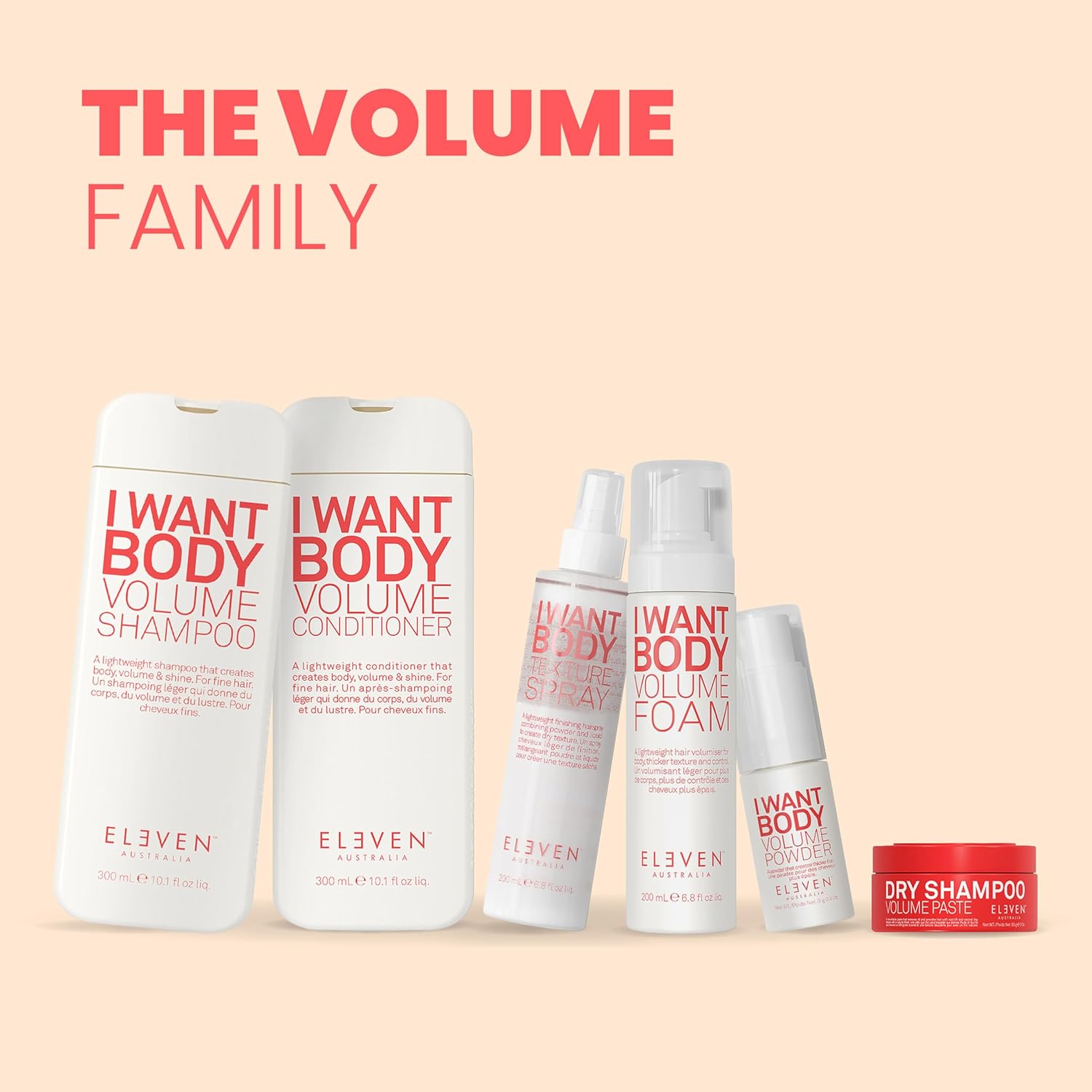 ELEVEN AUSTRALIA I Want Body Volume Shampoo for Women & Men - Volumizing & Thickening Shampoo for Fine Thin Hair, Adds Fullness & Thickness, Sulfate-Free Formula for Lightweight Hair - Image 6