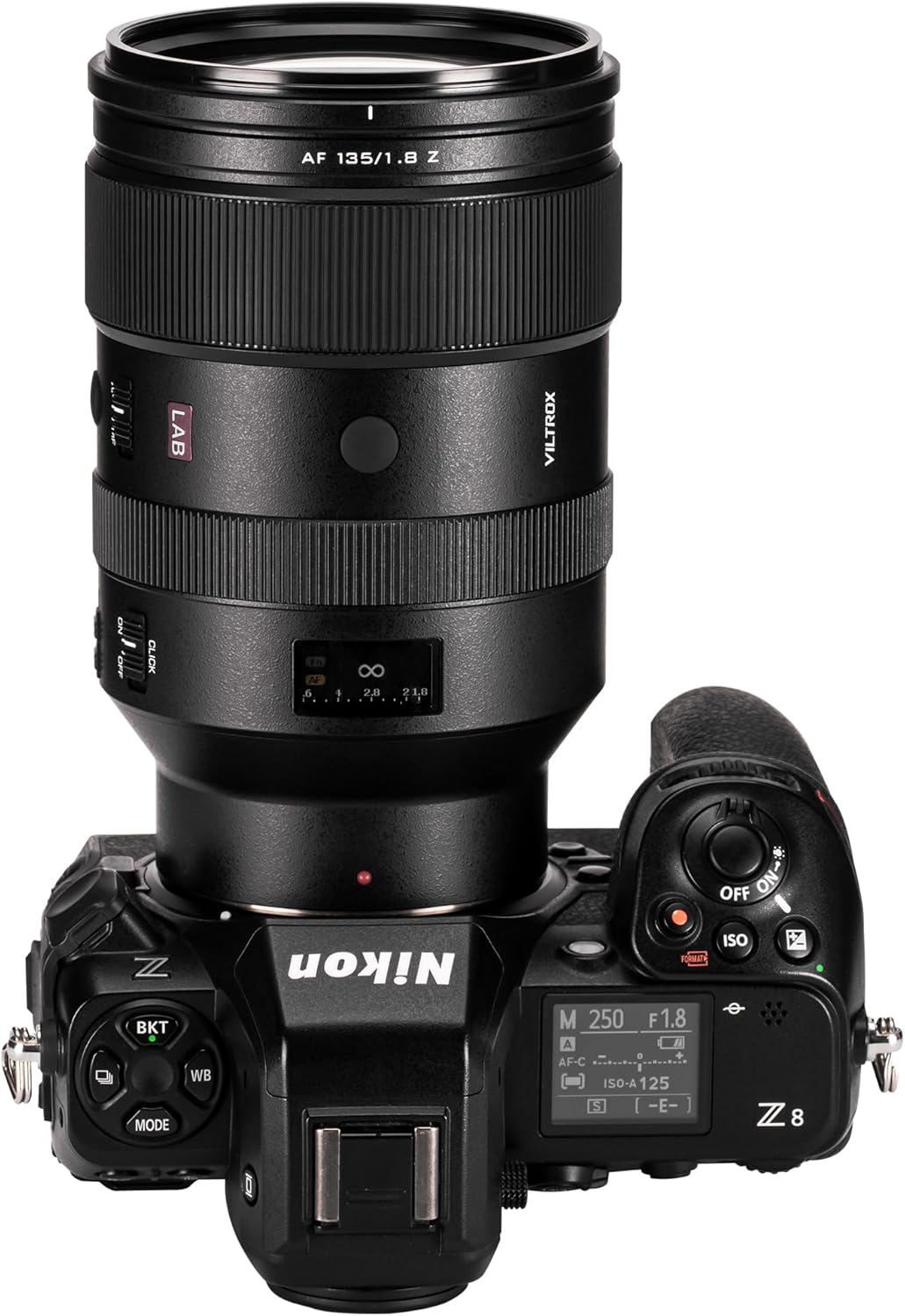 VILTROX 135mm F1.8 LAB Z Lens for Nikon Z Mount Full-Frame Cameras, Autofocus Medium Telephoto Prime Lens with VCM Motor, ED Elements, Internal Focusing,135mm f/1.8 Z for Z9 Z8 Z6 Z7II Z5 Zf