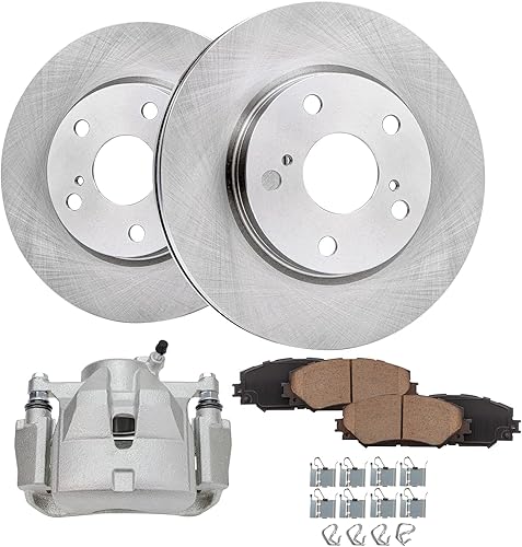 Miniatura 37 de Detroit Axle - Kit de freno trasero para Chevy GMC Suburban Silverado Sierra Yukon XL 1500 Tahoe Escalade 2007-2013 Rotores de freno de disco de