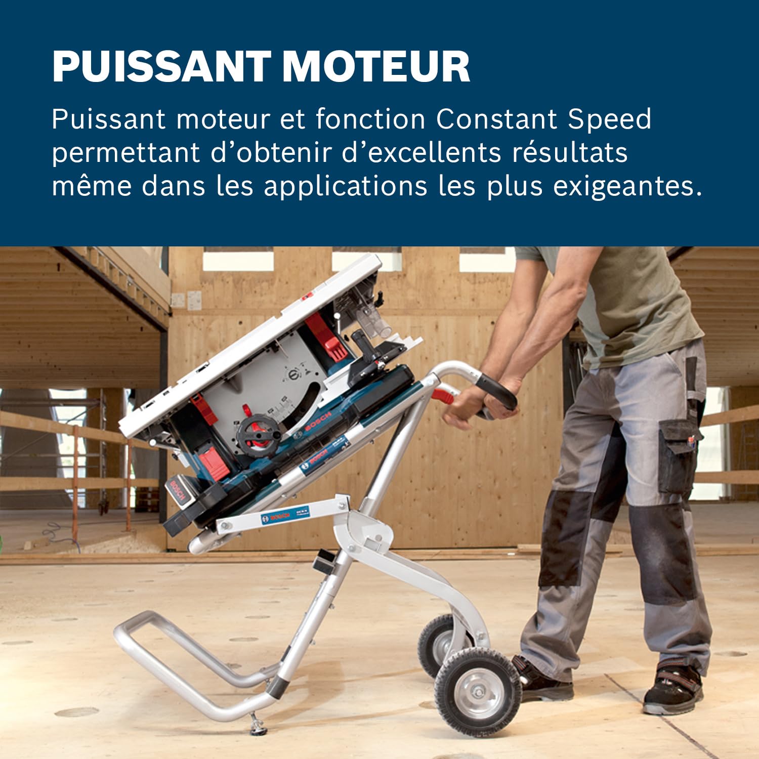 Bosch Professional scie sur table GTS 10 XC (2 100 W, Ø de lame : 254 mm, Ø d’alésage de lame : 30 mm avec adaptateur d’aspiration, butée parallèle, poussoir de sécurité, butée angulaire)