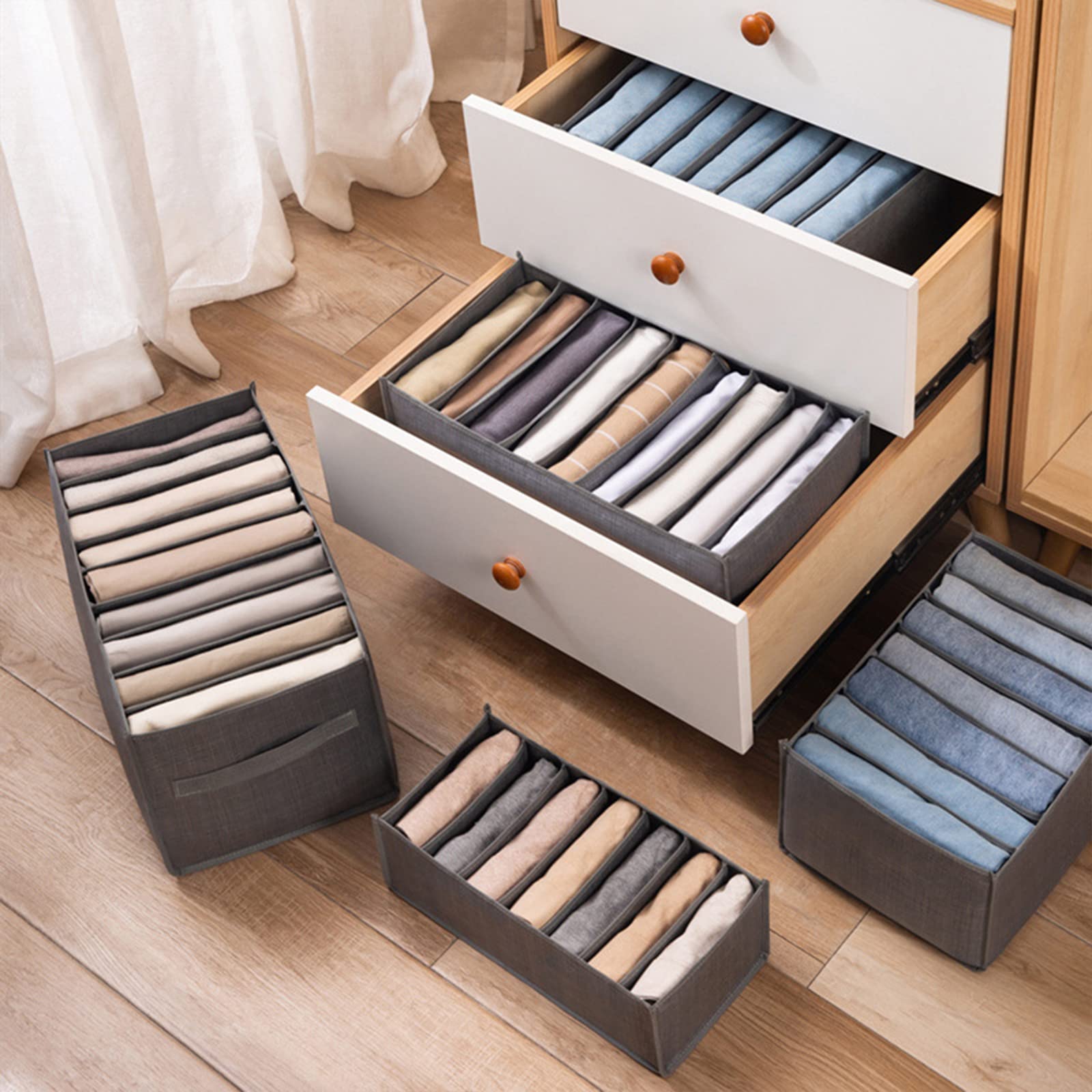 Organizer for armadio in rete non tessuta