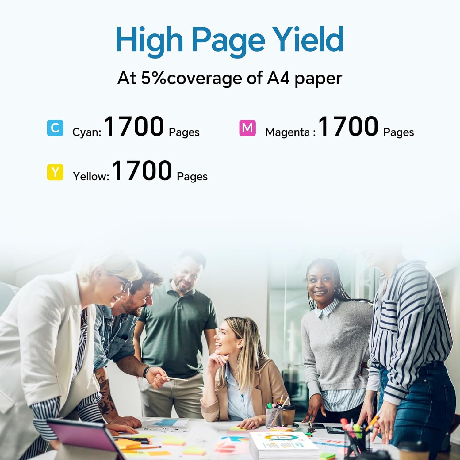 951XL Ink Cartridges Compatible Ink Cartridge for HP Printer-951 XL Combo Pack (Cyan, Magenta, Yellow) 3-Pack Replacement for HP 951 Work with OfficeJet Pro 8600 8610 8620 8100 8630 8660 76DW 251DW