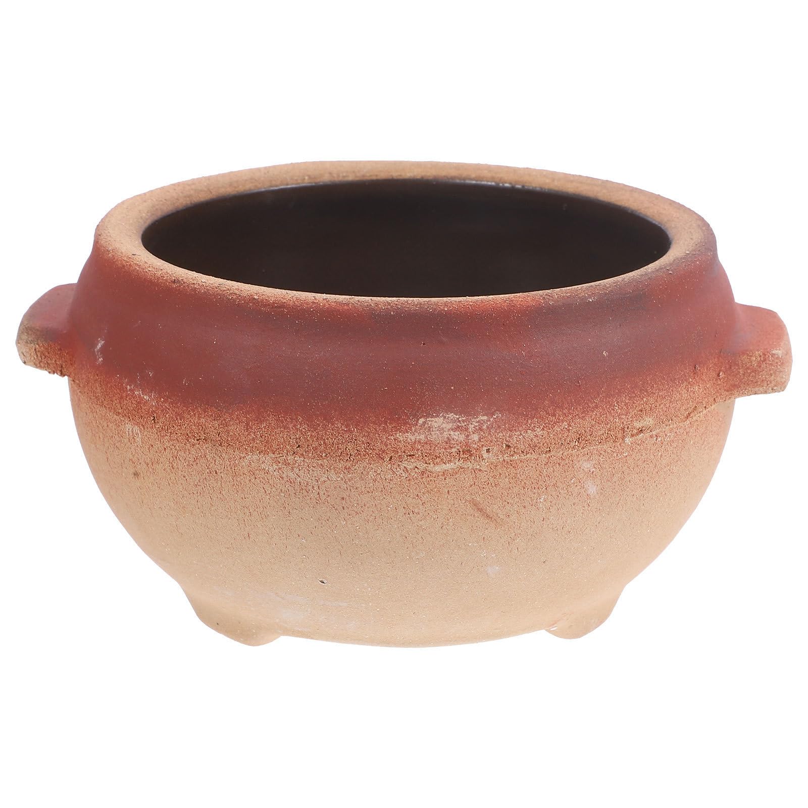 Olla de Barro sin Tapa 700ml de Arcilla para Cocinar y Guisar | Uso Doméstico y Comercial, Limpieza Sencilla, Diseño Multifunción, Capacidad Compacta para Preparaciones Calientes