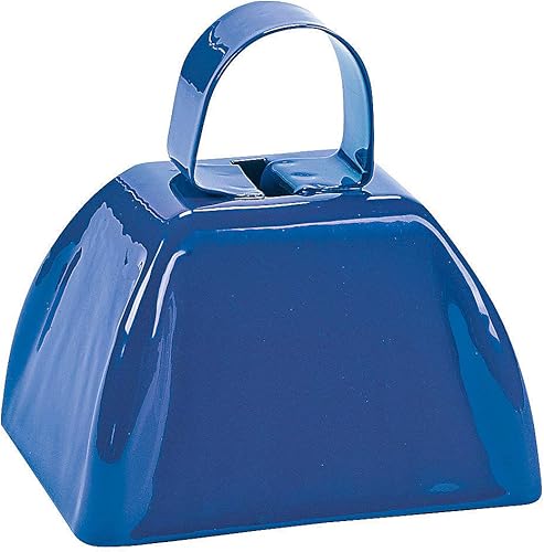 Juego de 12 cencerros de colores sólidos, para eventos deportivos, espíritu escolar y fiestas (verde)