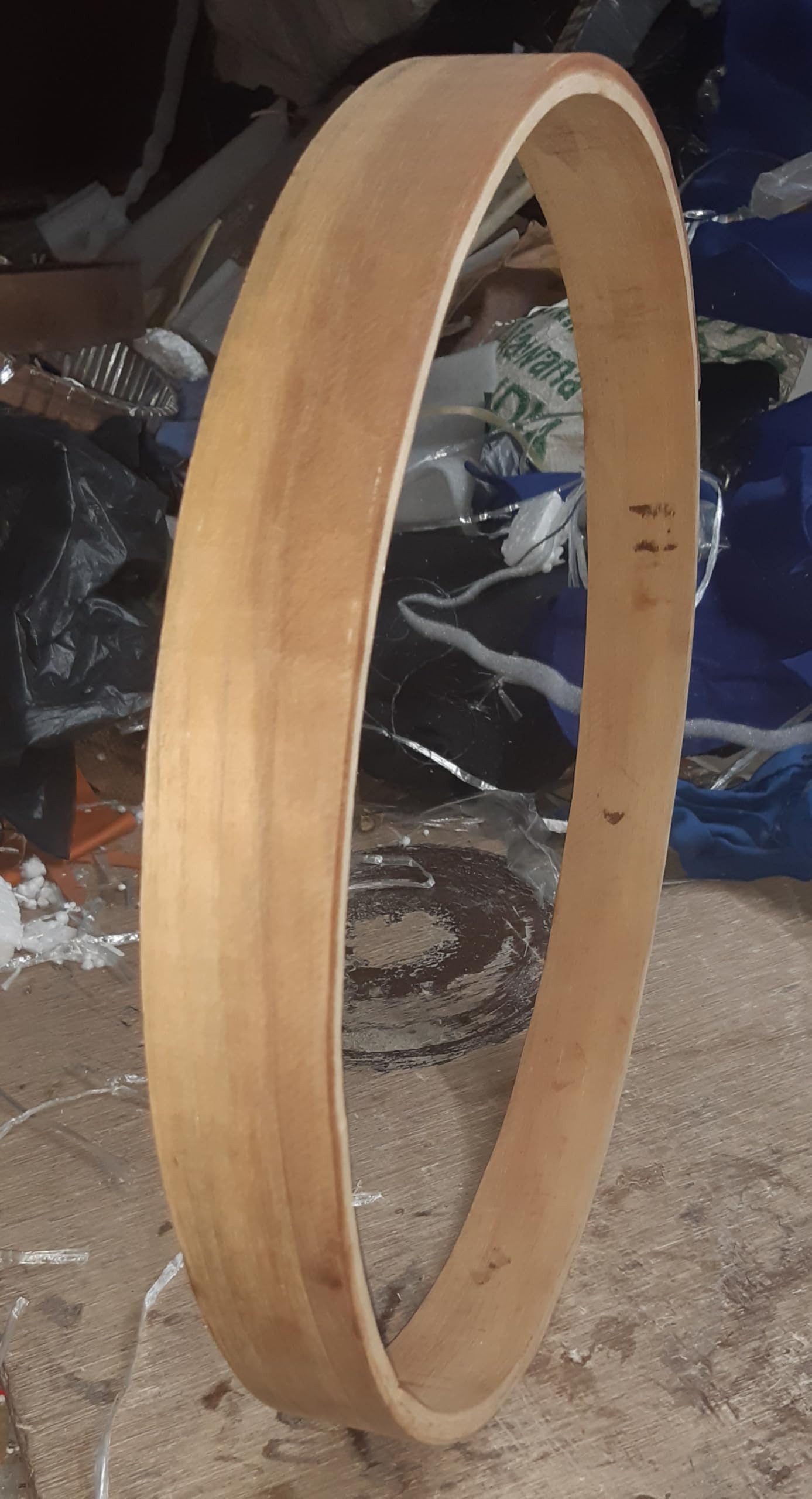 Tamburo sciamano 40 cm, telaio in legno, pelle di bufalo, lacci in pelle grezza, tamburo a mano a percussione sciamanico fatto a mano, suono morbido profondo, meditazione yoga, guarigione