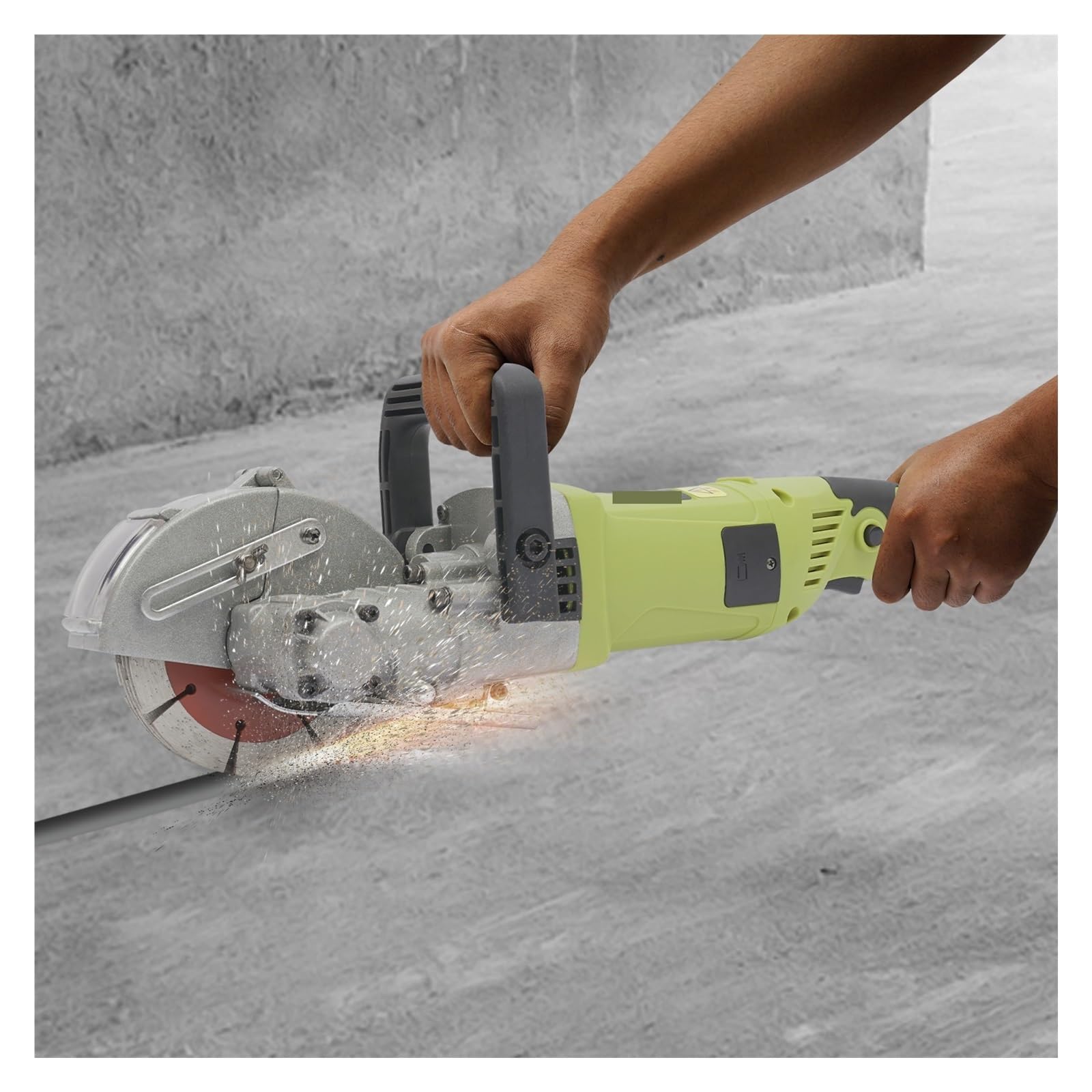 Ranuradora Eléctrica De 4000 W For Paredes, Hormigón Y Ladrillos. 6500 RPM. Profundidad Ranurado: 0-3,7 Cm / 0-1,45 Pulgadas Corte De PrecisióN