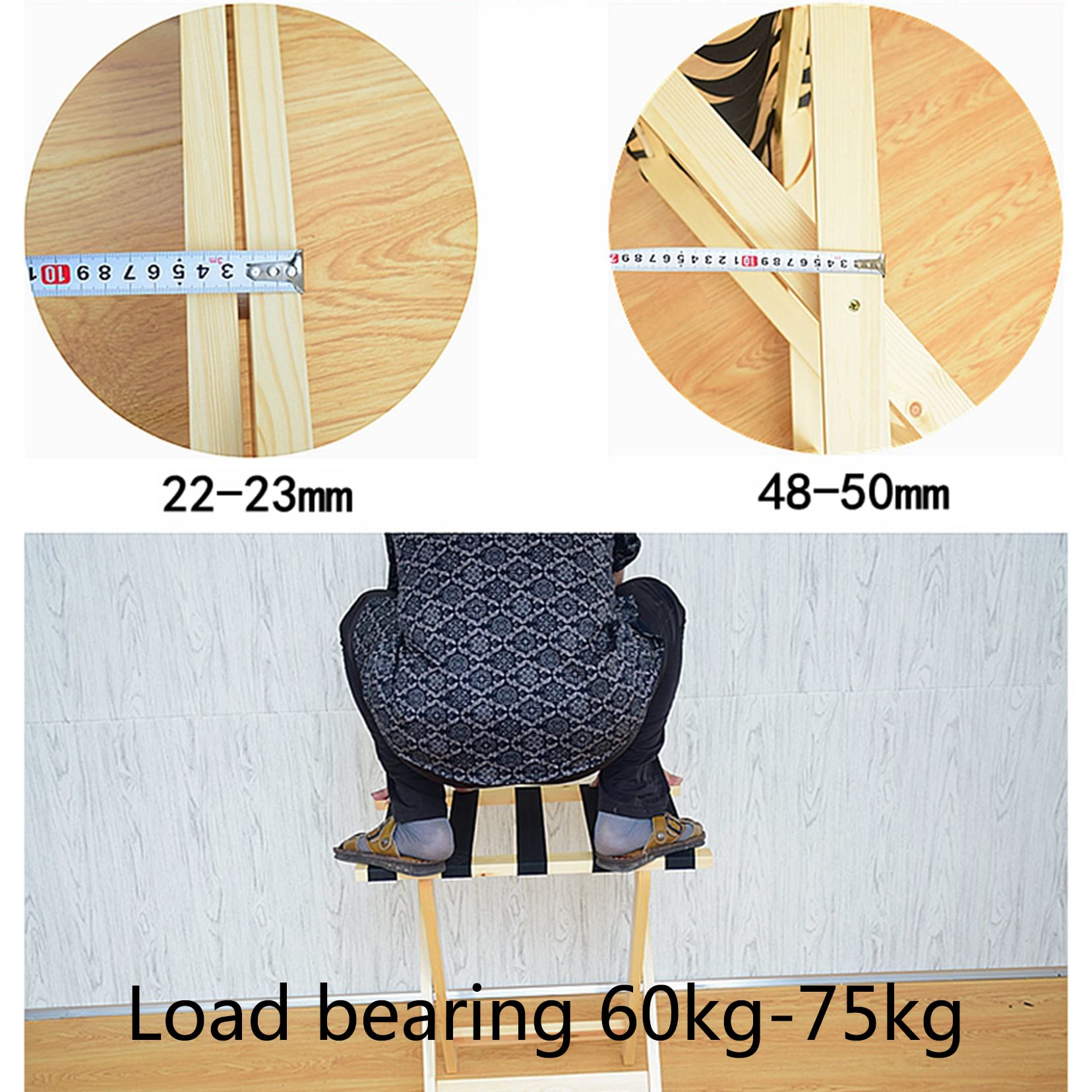 Portaequipajes para habitación, portaequipajes Plegable de Madera para Hotel con Estante, Soporte para Maleta para habitación de Invitados, Dormitorio, gabinete de Almacenamiento para organi