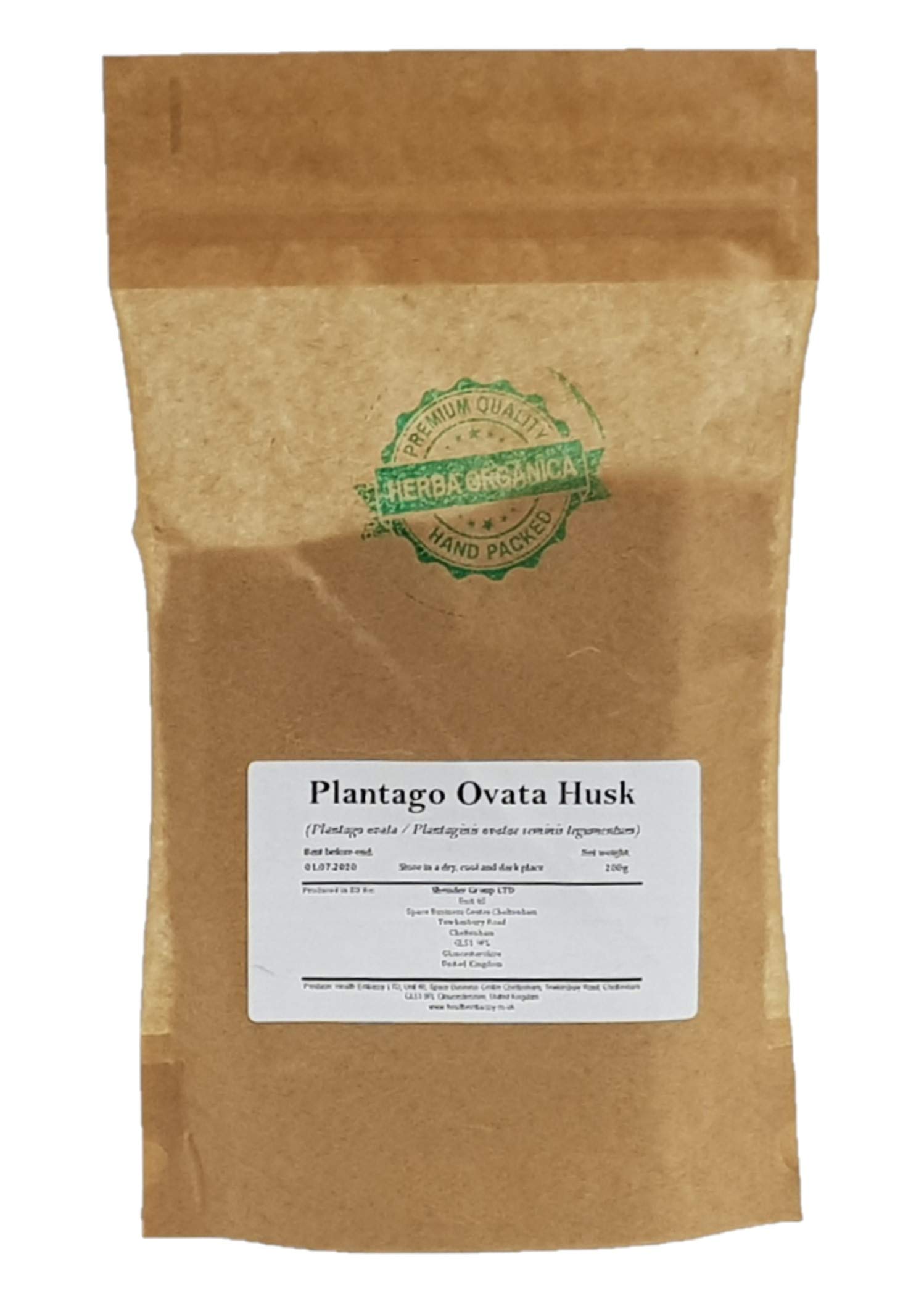 Psyllium Blond téguments - Plantaginis Ovatae Seminis Tegum - Plantago Ovata Husk (200g)