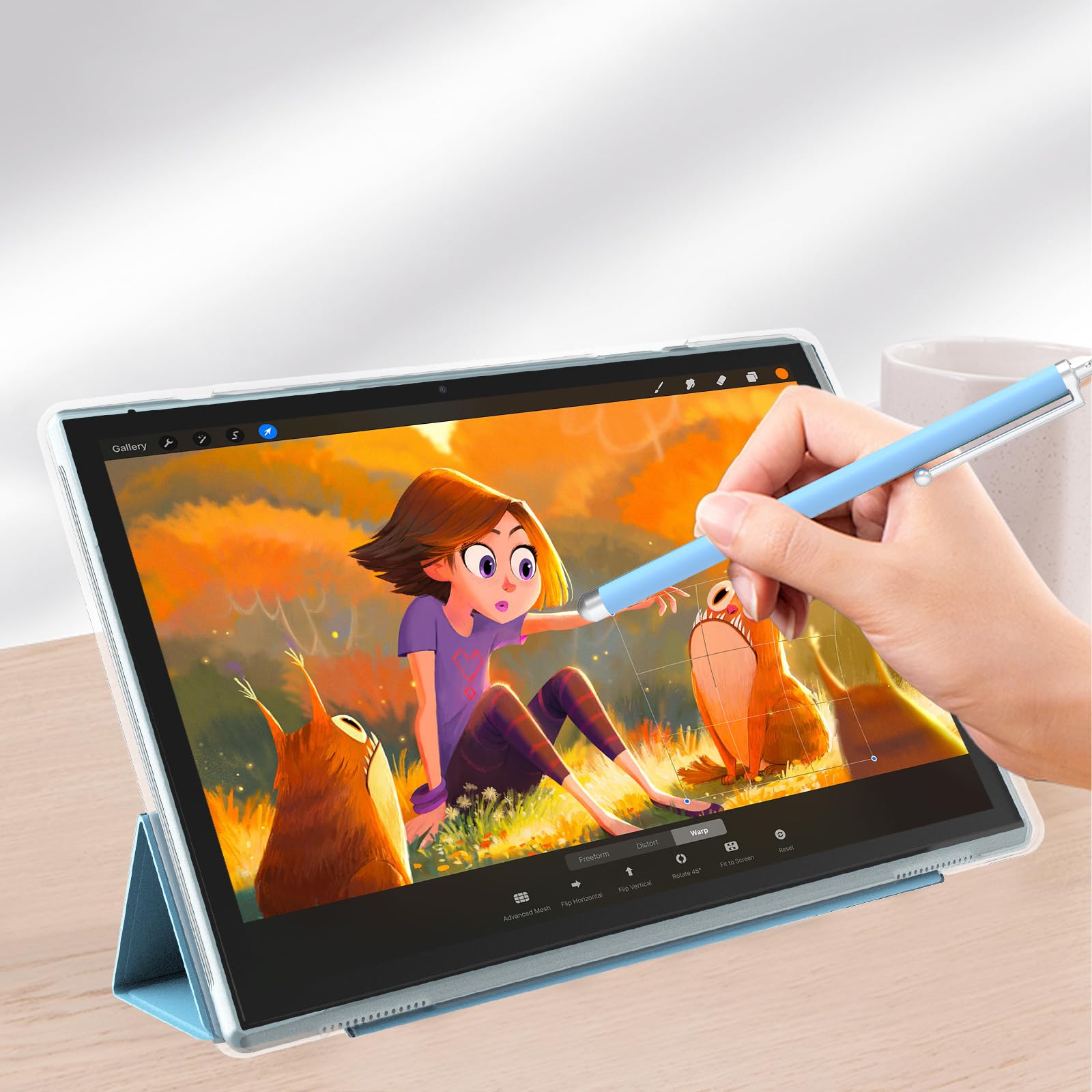 Amazon.com : 10 Inch Tablet Android 15 Tablets With Case Stylus