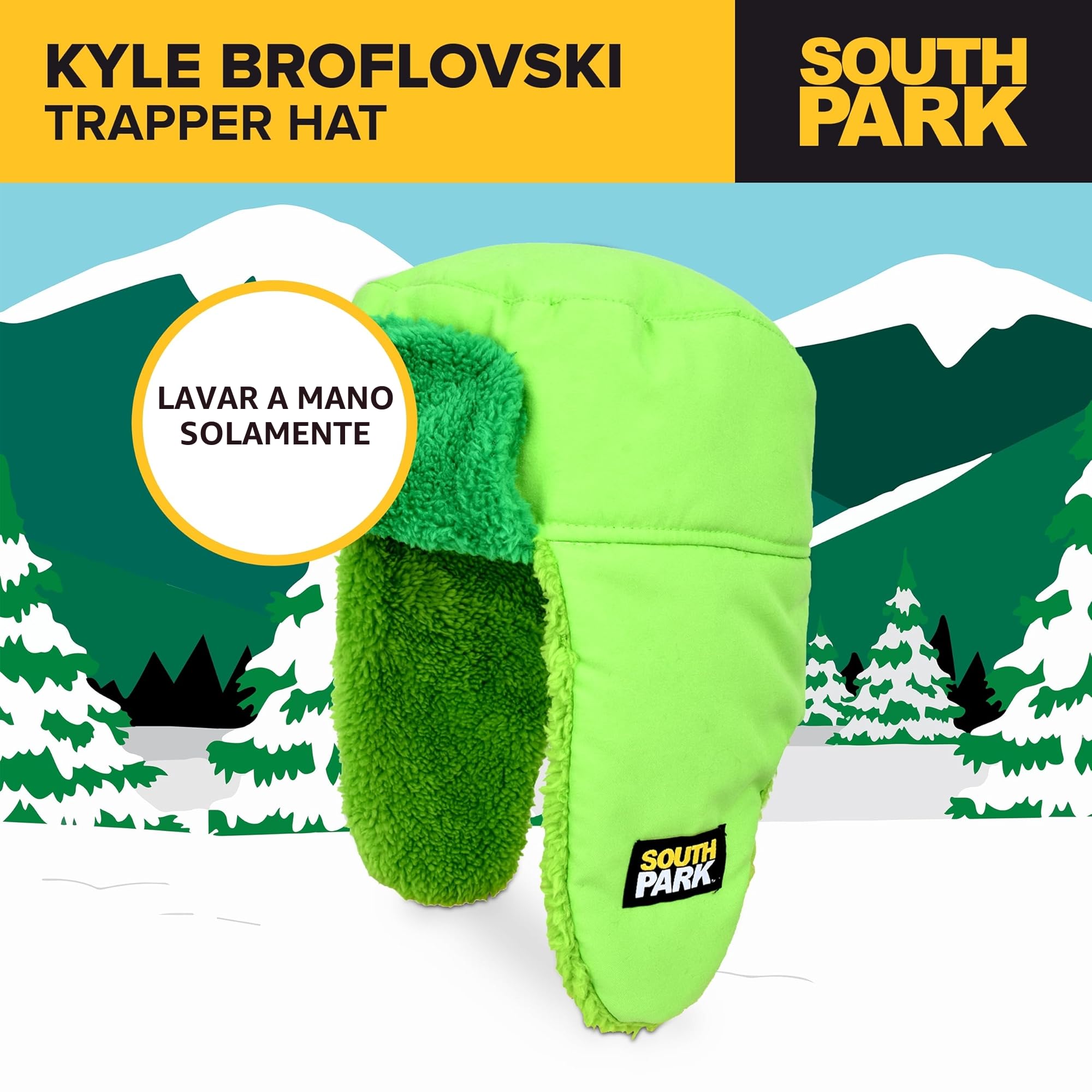 Concept One South Park Character Cosplay Headwear, Stan Marsh, Kyle Broflovski, Eric Cartman, and Kenny Mccormick Designs - Boina Hombre