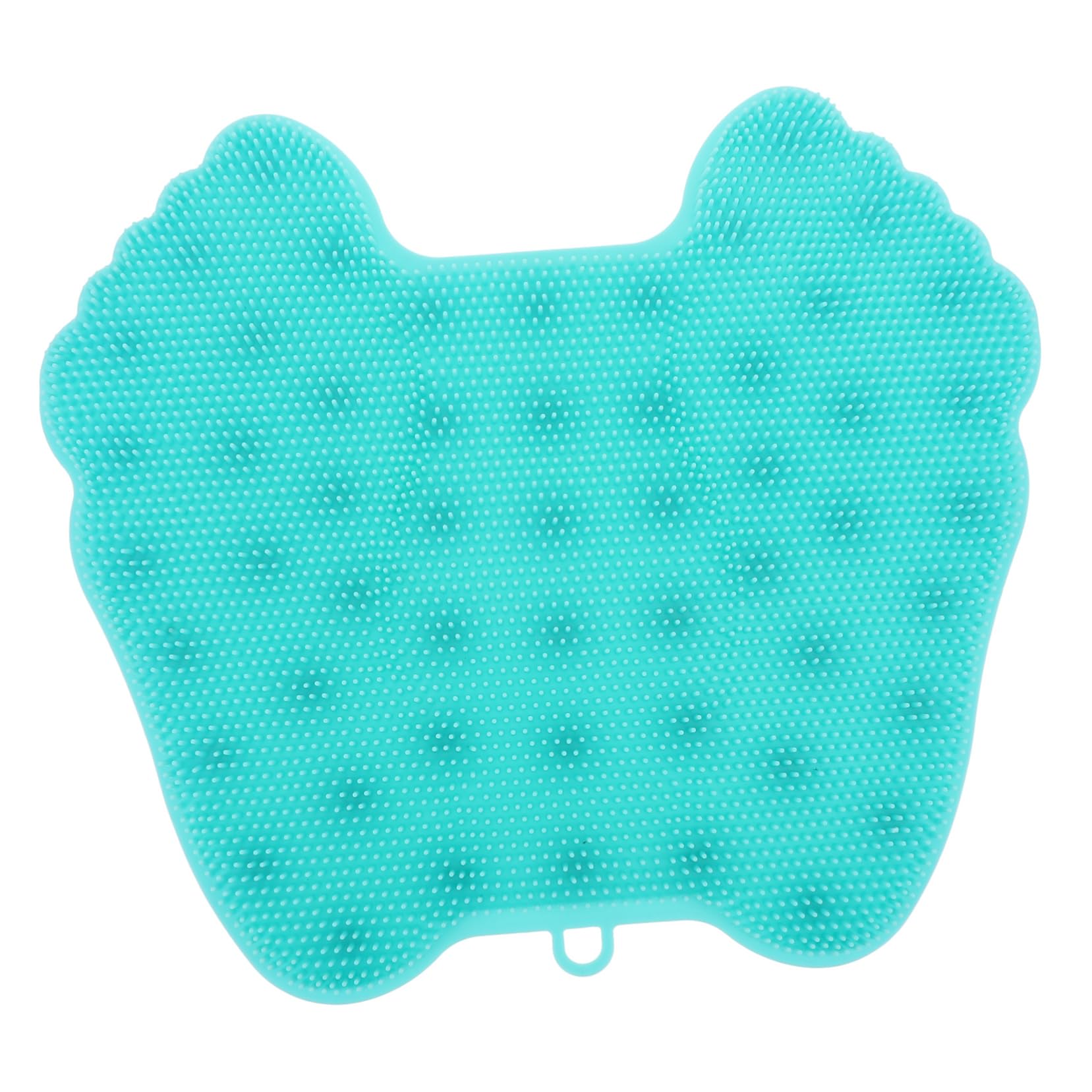ERINGOGO Cepillo Masajeador De Pies De Silicona Alfombrilla Antideslizante Para Limpieza y Masaje De Pies Para Durezas y Circulación Sanguínea Color Azul