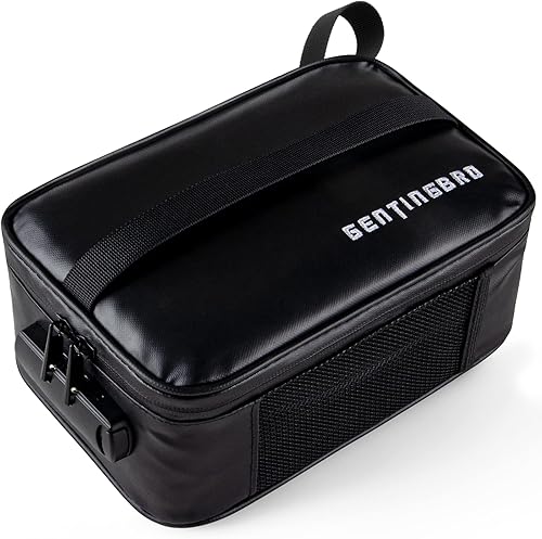 Bag with Combination Lock Medicine Lock Bag Oxford Cloth PVC