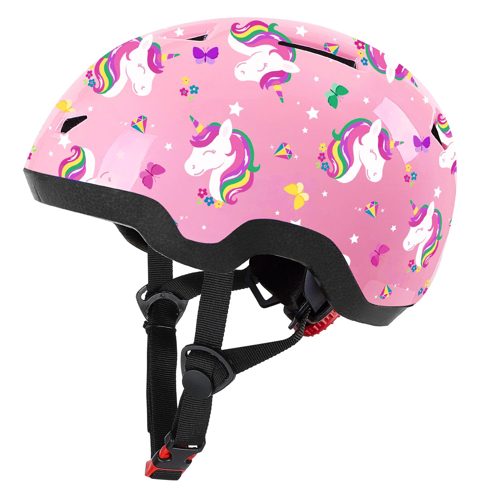 MHJY Toddler Helmet, Baby Infant Bike Helmet Adjustable for Toddlers Age 1-3 Boys Girls for Scooter Skateboard Cycling