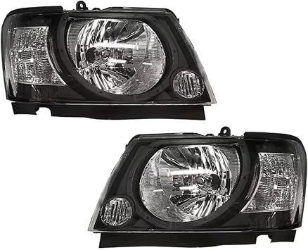 26010VD300 26010VD325 A Pair Car Headlights Compatible With Nissan SAFARI Patrol GR V Wagon Y61 2004Black