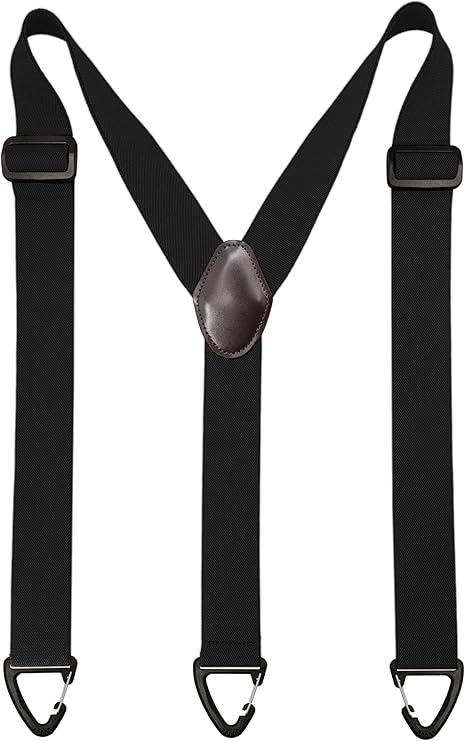 ZEAIFROOG Under Shirt Suspenders for Men or Women.1.5 In belt loop Heavy Duty Men