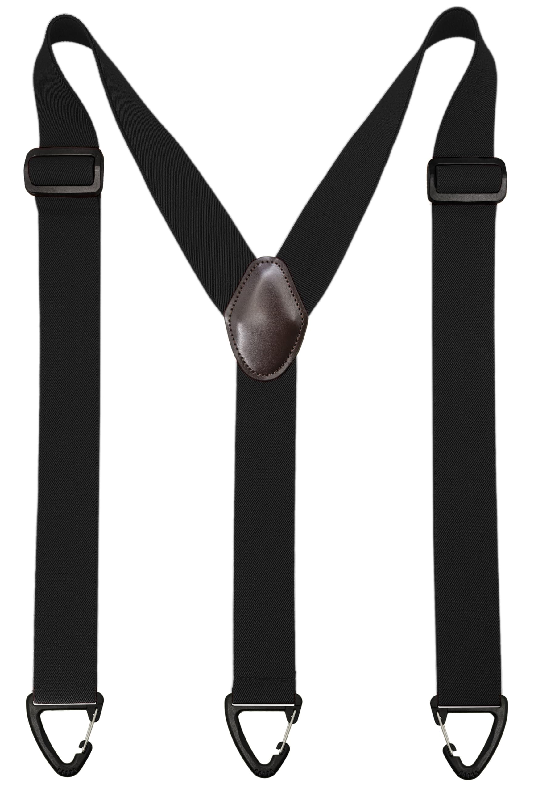 1 5 In Y Belt Loop Suspenders for Unisex Under Clothing with 3 Hooks
