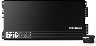 – EPICFIVE 1100W RMS 5-Channel Car Amplifier – High-Power Full-Range & Subwoofer Performance, Class-D, Low-Distortion Premium Mobile Audio Upgrade