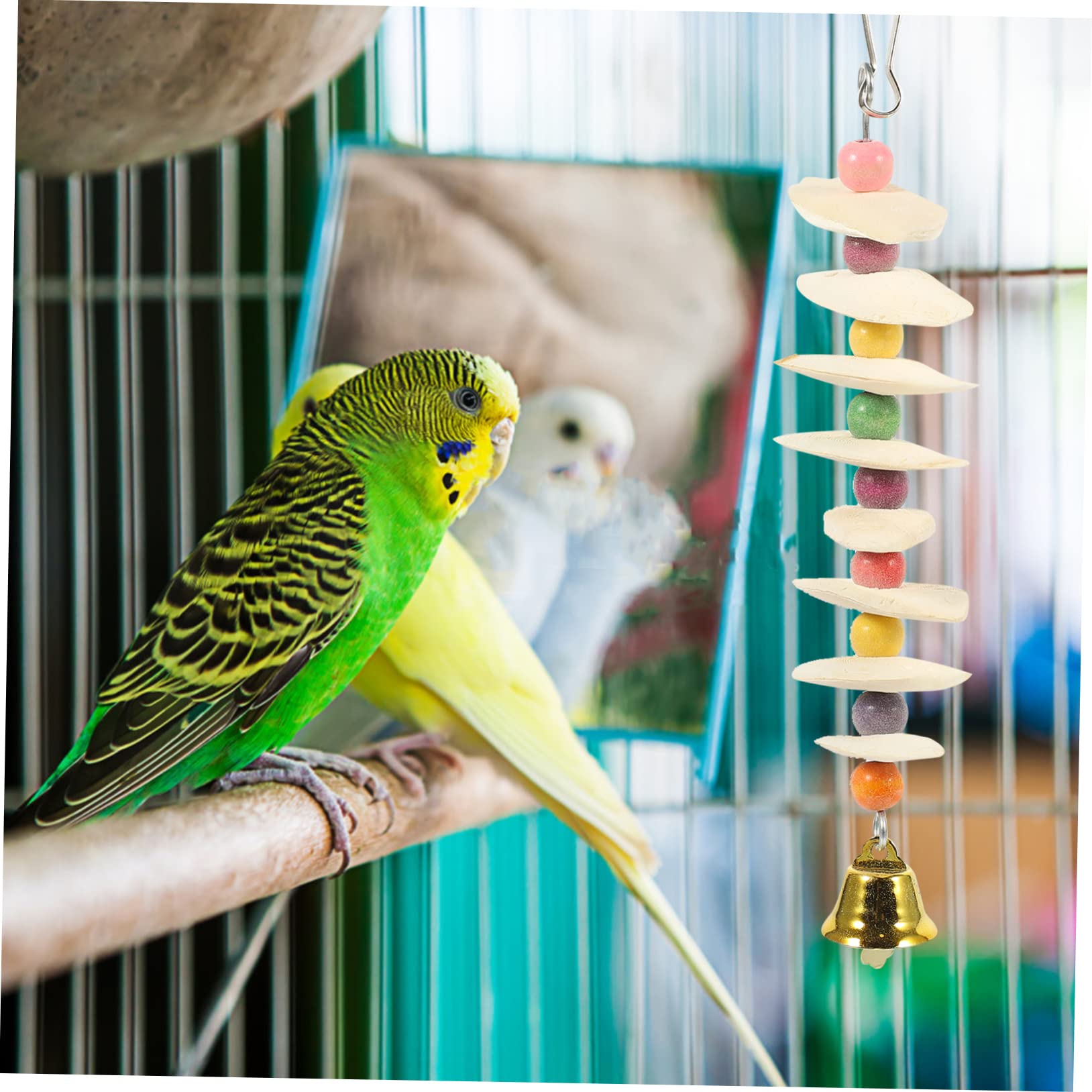 BESPORTBLE 3pièces Jouet à Mâcher pour Perroquet De Seiche Complément pour Oiseaux Accessoire Et pour Oiseaux De Compagnie