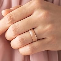 Vista 2 de Silicone Ring for Women - 6mm Width 1.9mm Thick