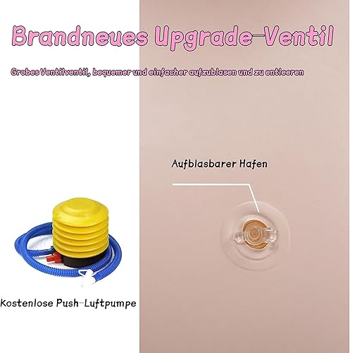 Miniatura 7 de Masturbador de muñeca sexual inflable, almohada sexy inflable, ayuda inflable para masturbador, gran culo vagina vagina coño masturbándose juguete