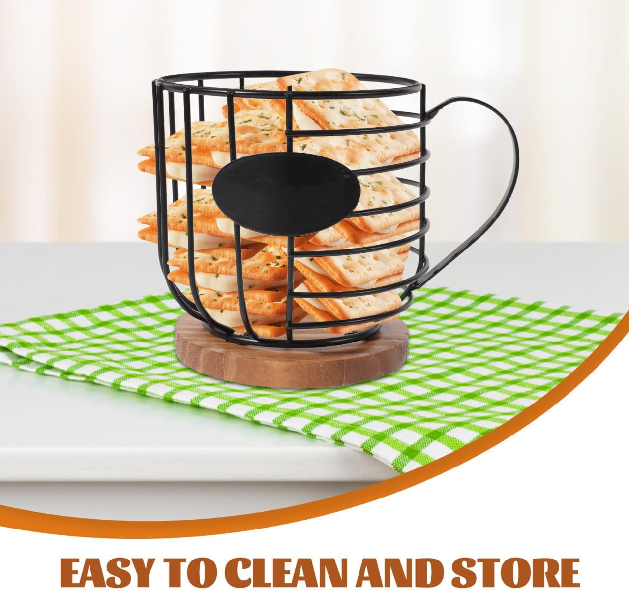 Coffee Capsules Holder Organizer Elegant Design Construction for Kitchen and Office Desktop Storage Efficient Space Utilization Small Cover