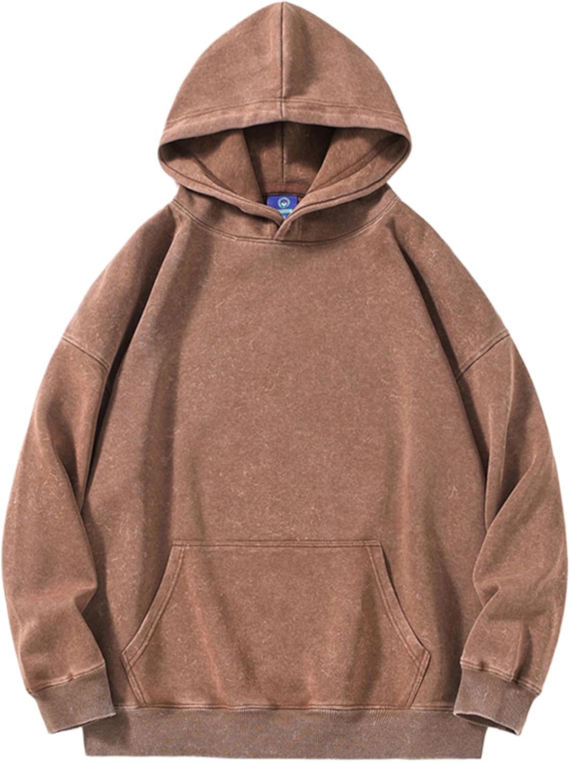 Chaos World Women Oversized Hoodies Acid Wash Pullover Vintage Hoodie Heavyweight Sweatshirt Streetwear