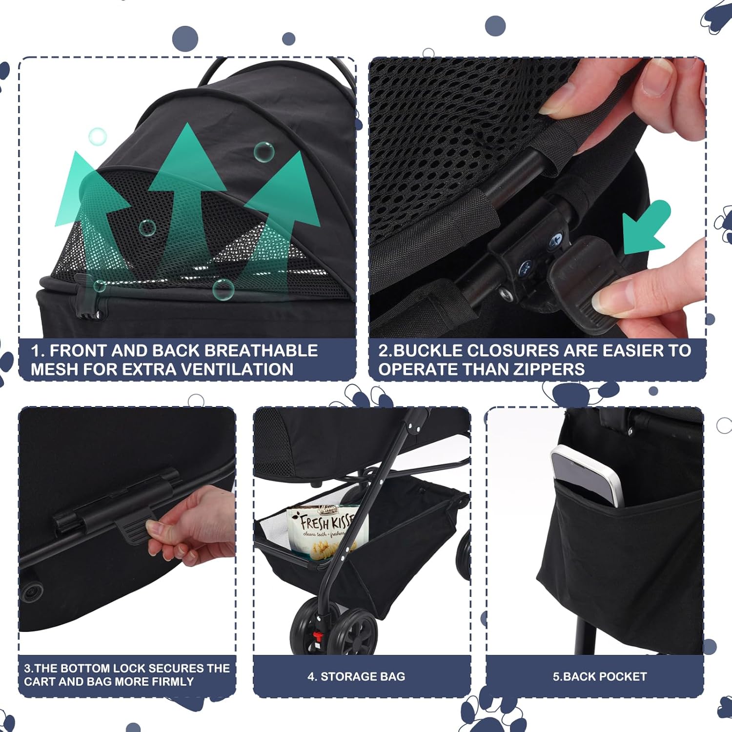 Ultimate Guide to the 3-in-1 Pet Stroller: Your Perfect Travel Companion for Dogs and Cats!