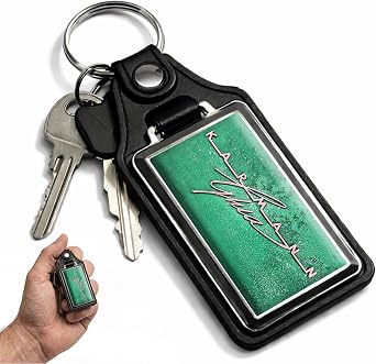 Brotherhood 1960s Karman Ghia Emblem Design Keychain Key Holder Key Ring