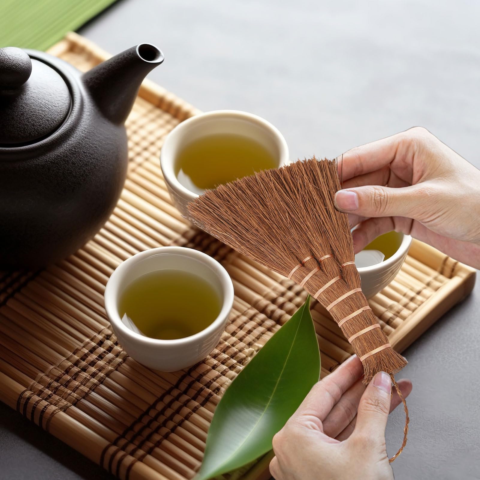 9 Ensembles Brosse De Nettoyage Balai De Sol Plateau De Bureau Ensemble Extérieur Balai Et Pelle