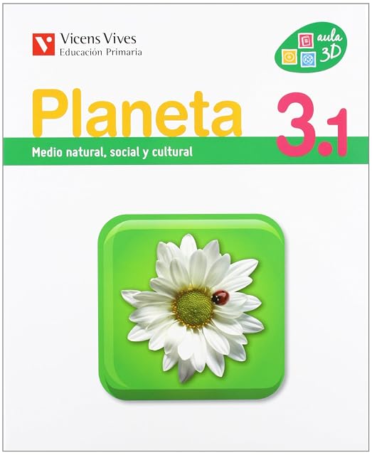 Portada de Planeta 3º Primaria País Vasco Libro 1 2 y 3