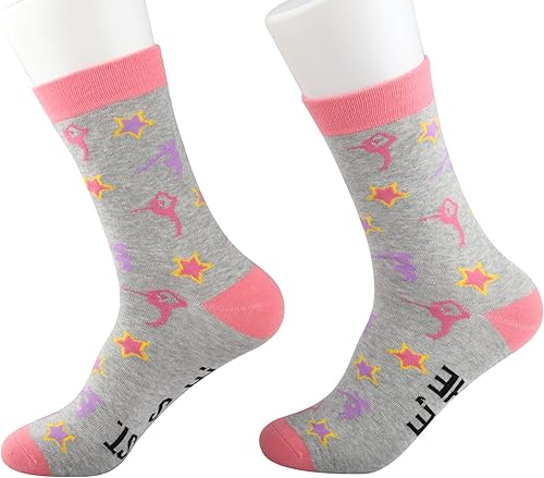 Miniatura 7 de Regalo de gimnasta, regalo de equipo de gimnasia Hi It's Me I'm The Gymnast, calcetines de gimnasia para graduación