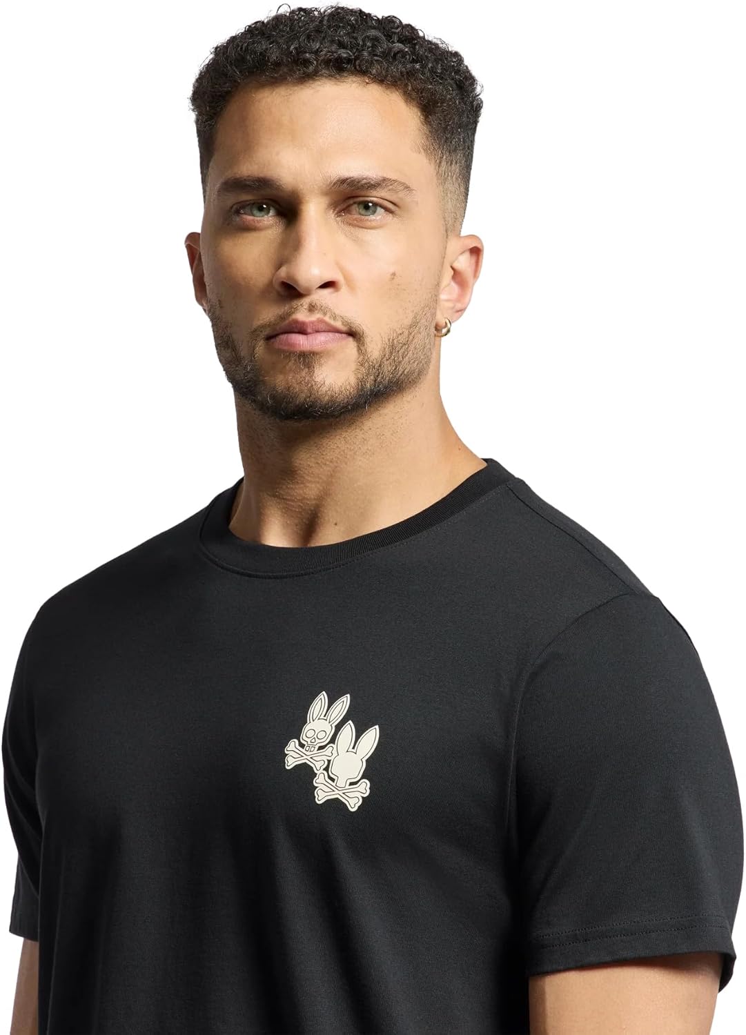 Psycho Bunny Elliot Front Back Graphic Tee