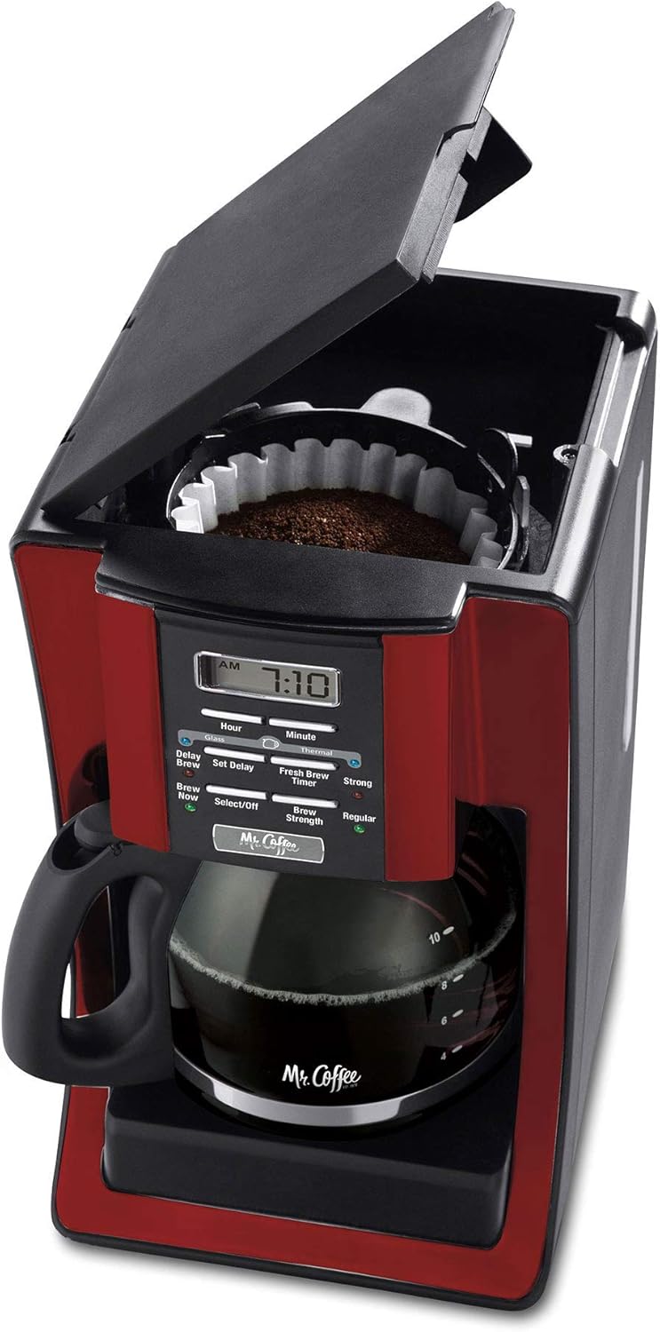 Mr. Coffee BVMC-SJX36GT with top lid open