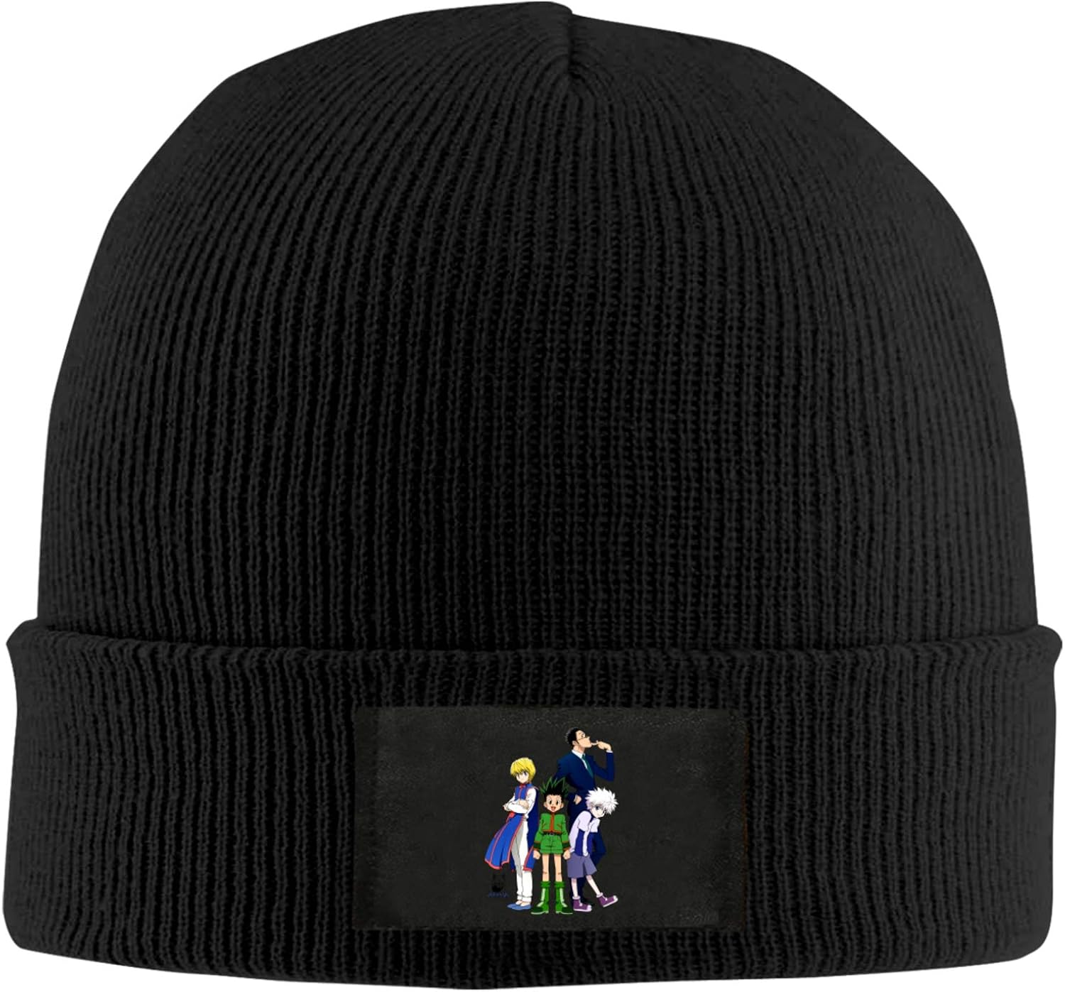Hunter X Hunter Hat Beanie Knit Hat Unisex Embroidered