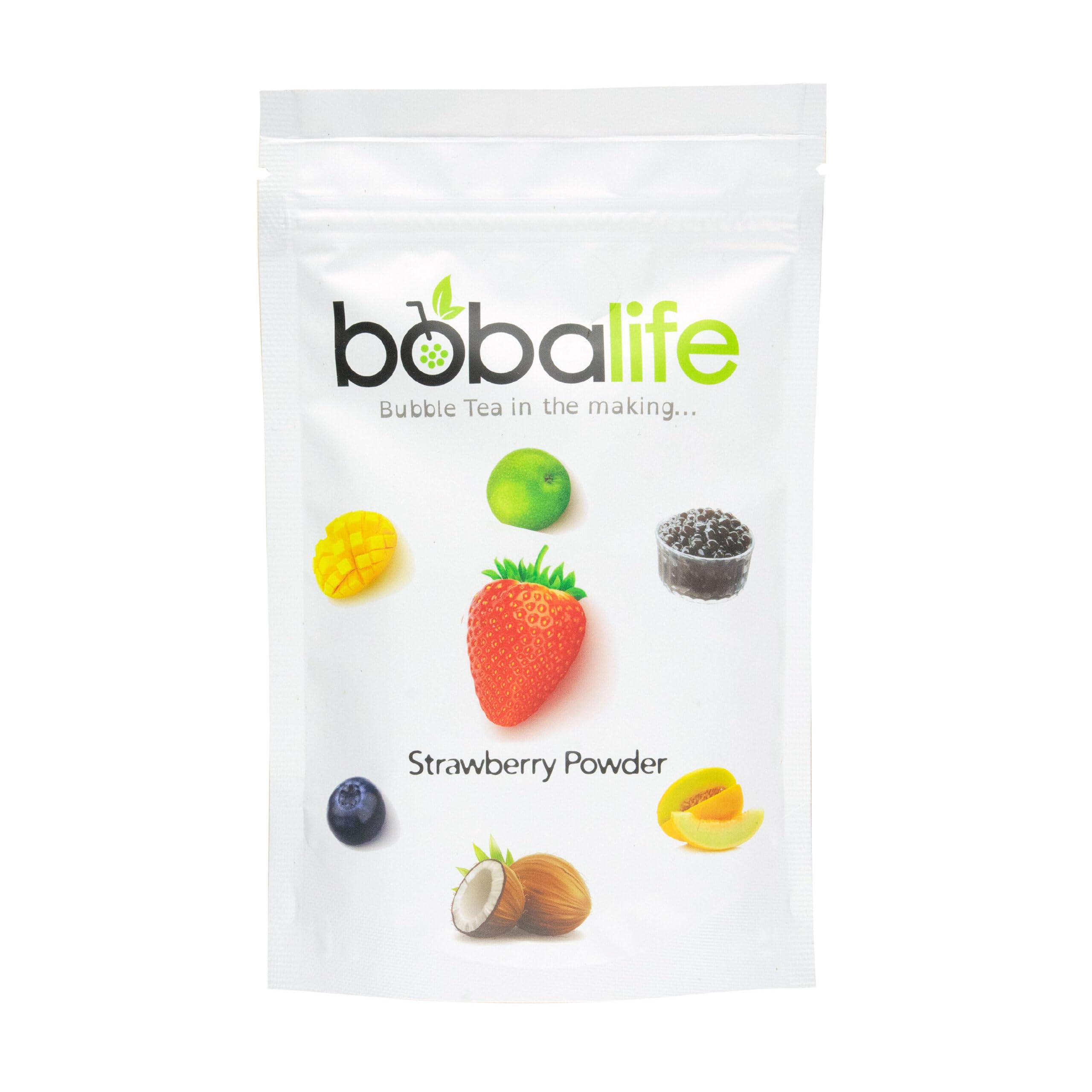 Strawberry Bubble Tea Milk Powder 150g – Taiwanese Milk Tea Powder Mix for Bubble Tea, Iced Milk Tea & Dessert Drinks – Vegan & Gluten Free