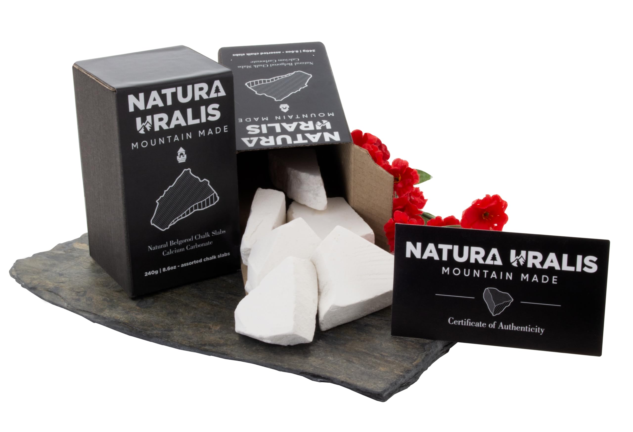 Natura Uralis Prime Belgorod Dalles de Craie 240g Craie Blanche