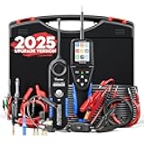 VDIAGTOOL V500 Pro Automotive Circuit Tester, Power Circuit Probe Tester Breaker Finder Tool, 9/30V Electrical Open Short Circuit Finder, Multimeter/Oscilloscope/Relay/Injector Test