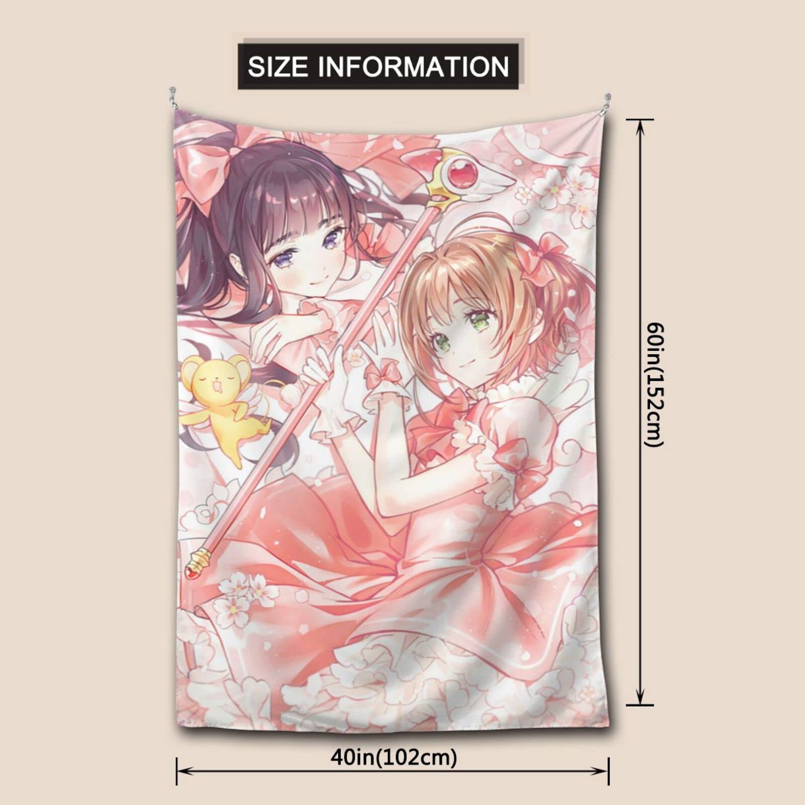 Amazon.co.jp: 木之本桜 ケルベロス 大道寺知世3 タペストリーの