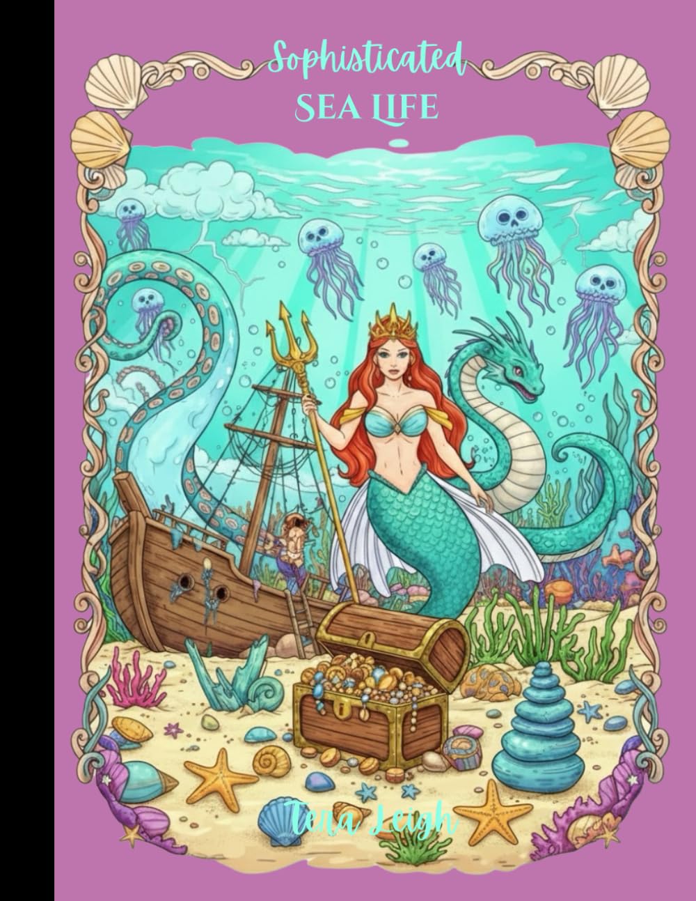 Sophisticated Sea Life: An Adult Coloring Book (Sophisticated Coloring Books)