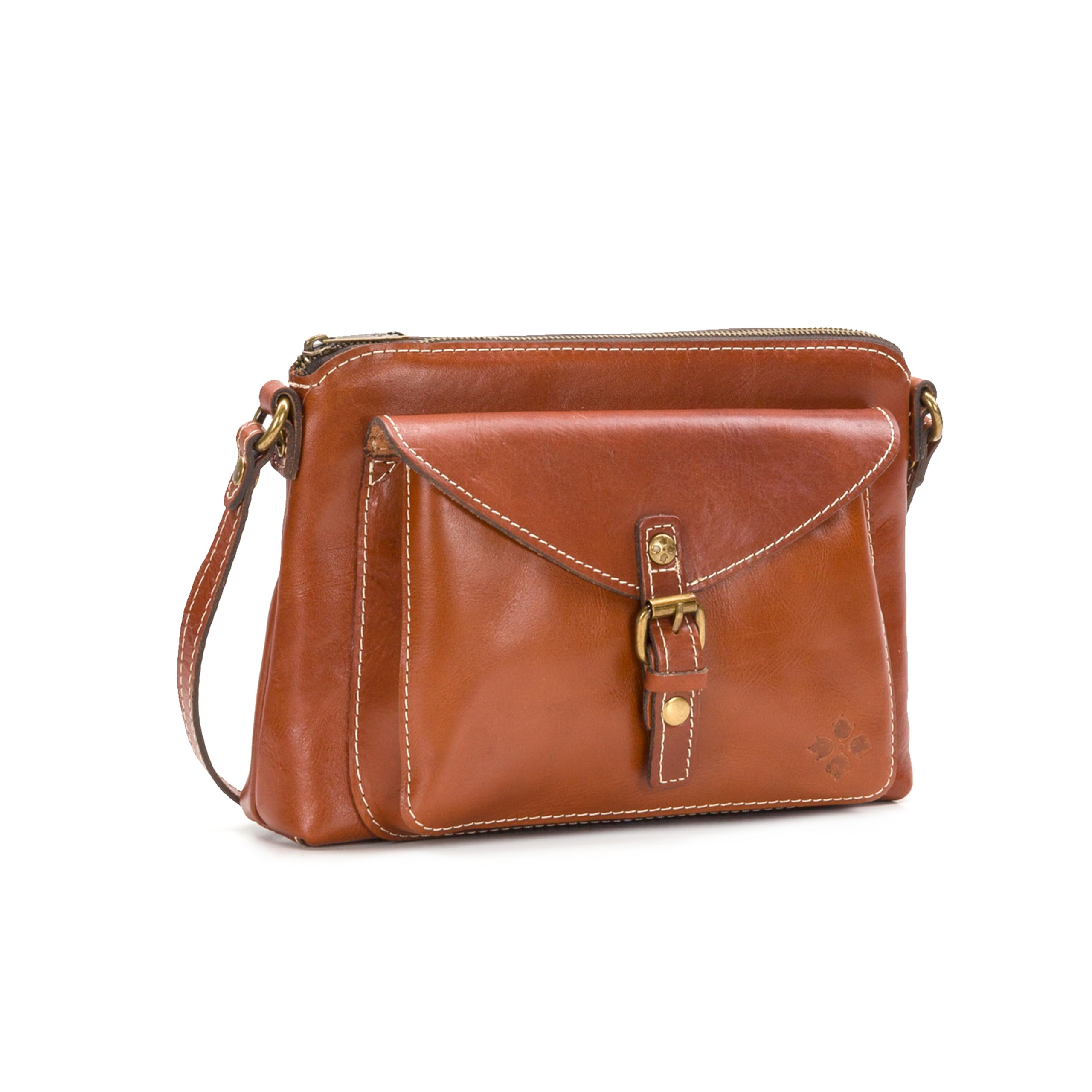 Patricia Nash Avellino Leather Crossbody Bag Leather