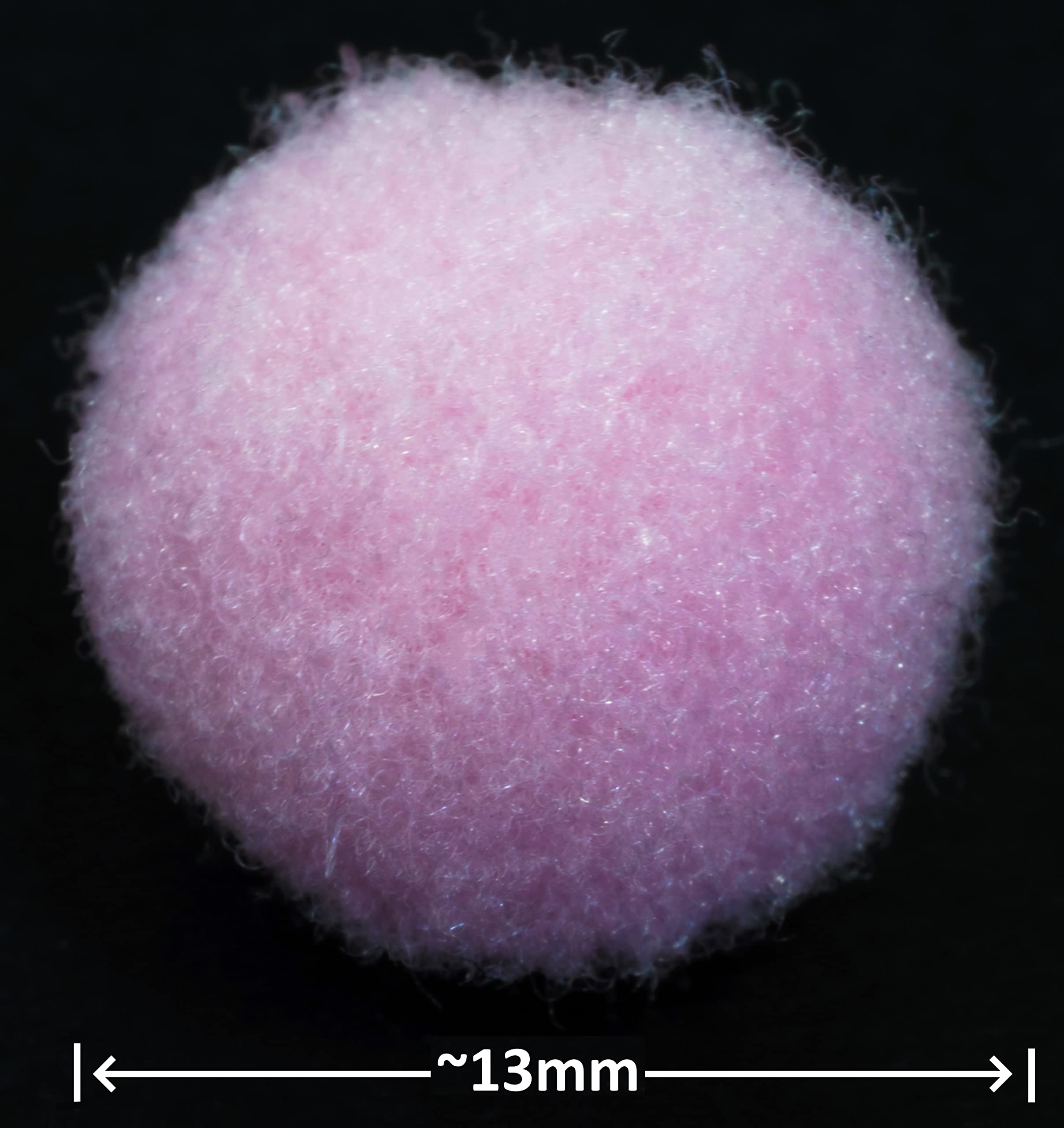 Lot De 100 Pompons Blancs 20 Mm - Textile Pour Loisirs Créatifs, Déco, Couture, Mercerie Lot Pompons Textile