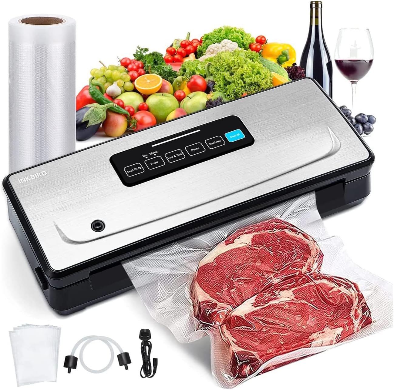 INKBIRD INK-VS02 Vacuum Sealer Machine