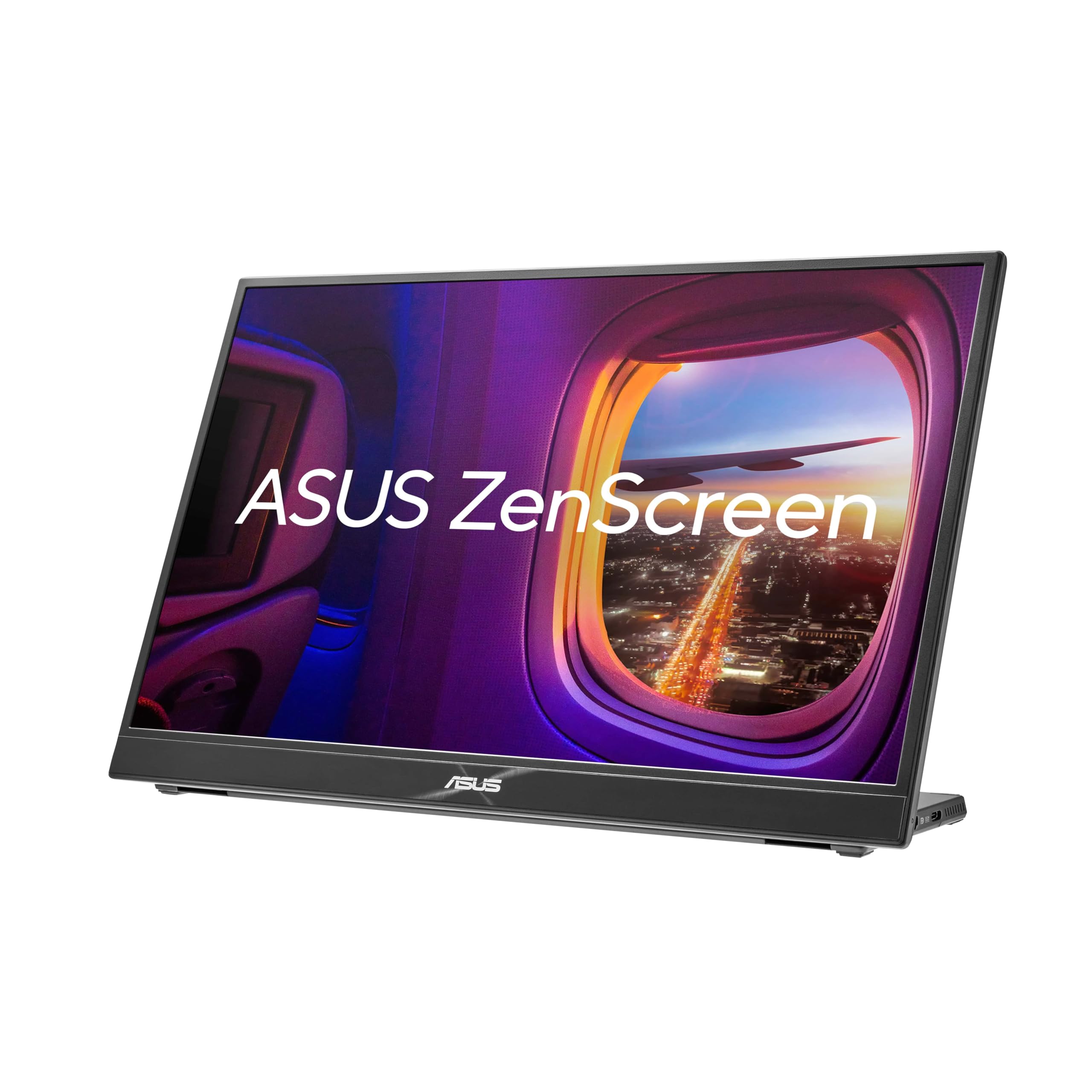 ASUS ZenScreen MB16QHG Portable Monitor – 16-inch (15.6 inch viewable) 16:10 (2560 x 1600) IPS panel, 120Hz refresh rate, DisplayHDR 400, 100% DCI-P3, L-shaped kickstand, tripod, USB Type-C, HDMI