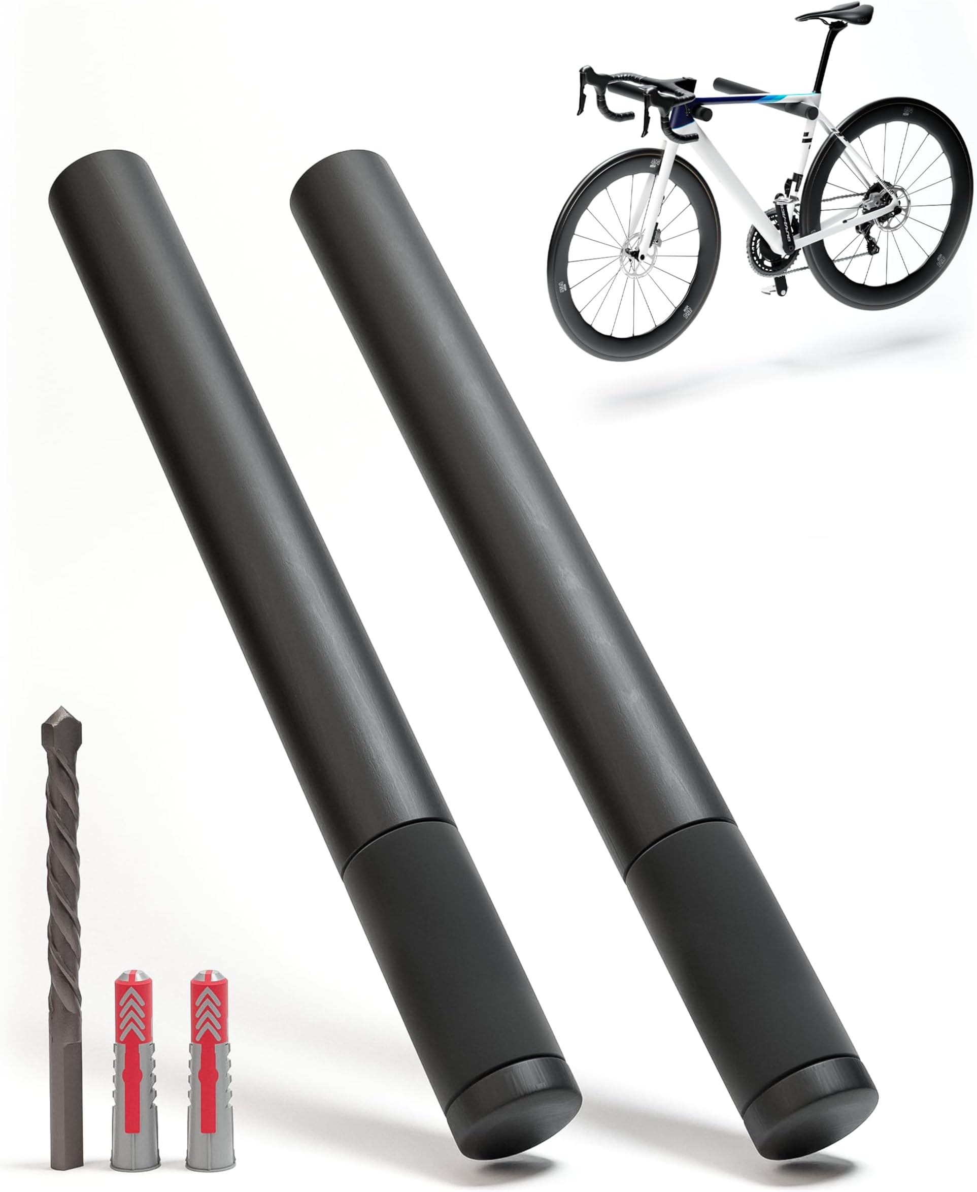 CYCLISTAR Supporto Da Parete Per Bici | Fino A 40kg | Per MTB, E-Bike, Bici Da Strada - Foto 7