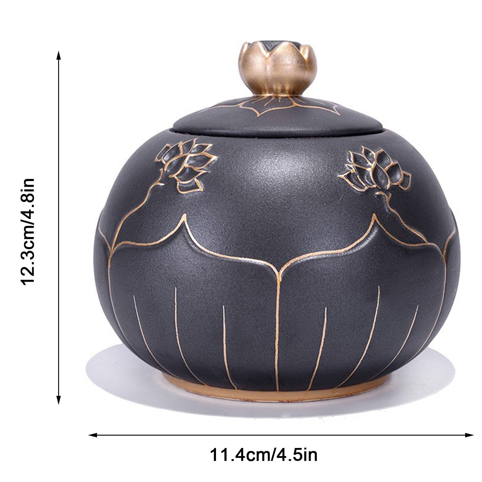 Urny na prochy, Mini ceramiczna urna pogrzebowa Mała liczba osób lub zwierząt(D)