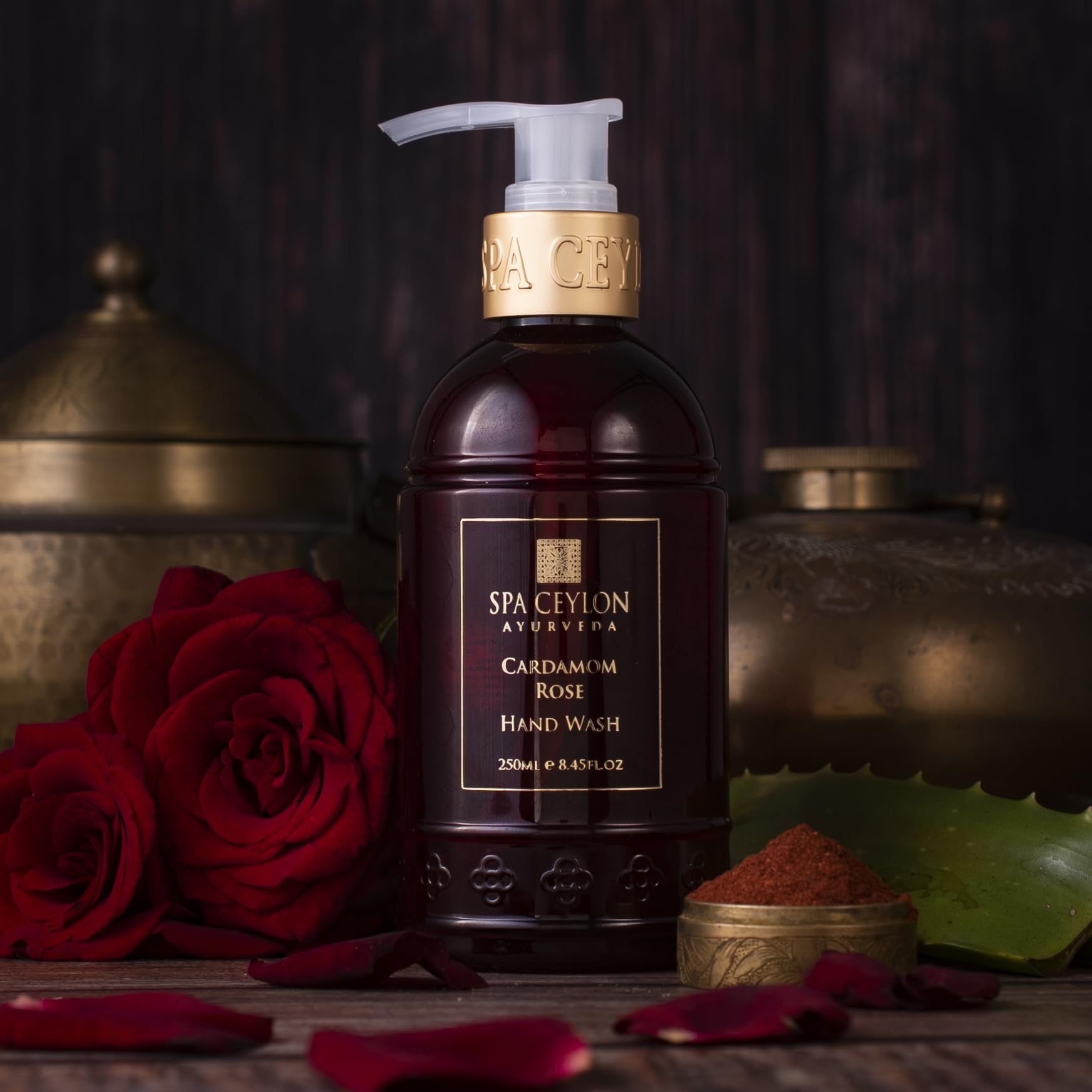 SPA CEYLON Cardamom Rose Hand Wash, 250 ml (Pack of 1) - Image 2