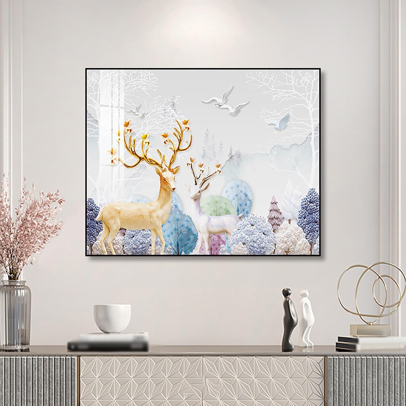 Cubre Cuadro Eléctrico Decorativo, Estilo Nórdico, Cristal, Sin Perforar